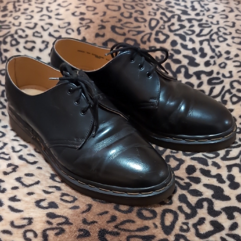 Dr. Martens Classic Black Leather Derbys